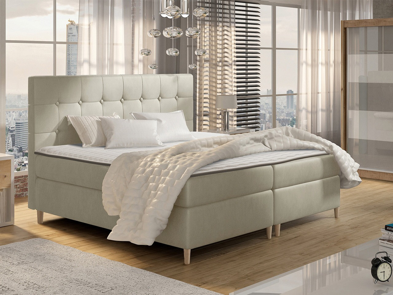 Boxspring Baltimore 130 (Magic Velvet 2201)