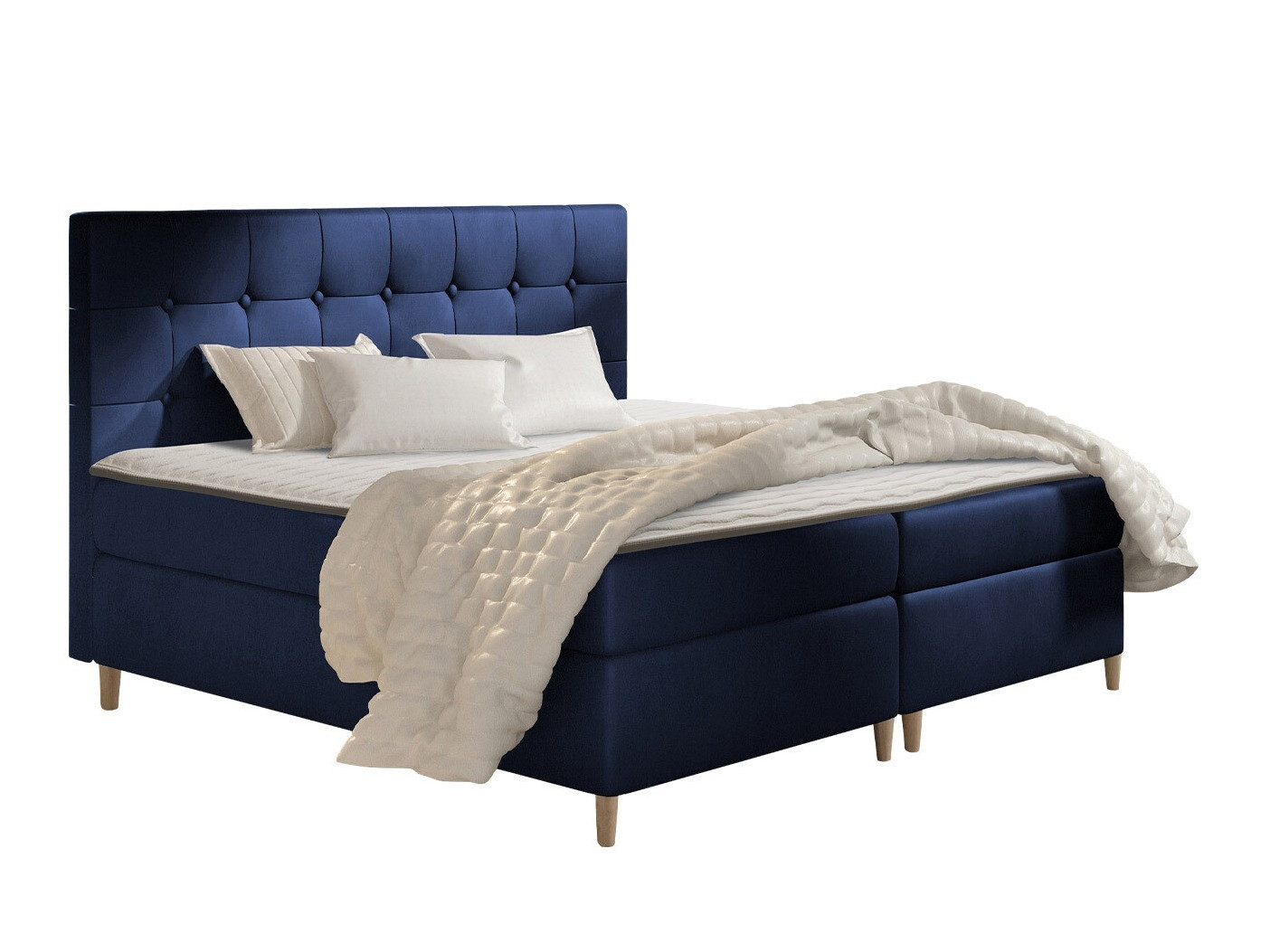 Boxspring Baltimore 130 (Magic Velvet 2216)