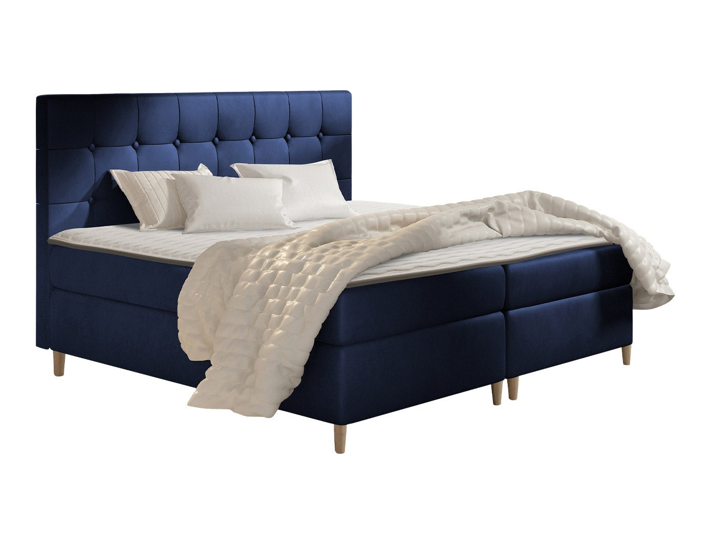 Boxspring Baltimore 130 (Magic Velvet 2216)