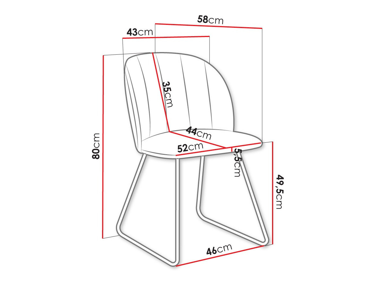 Stoel Comfivo Passer I (Magic Velvet 2216)