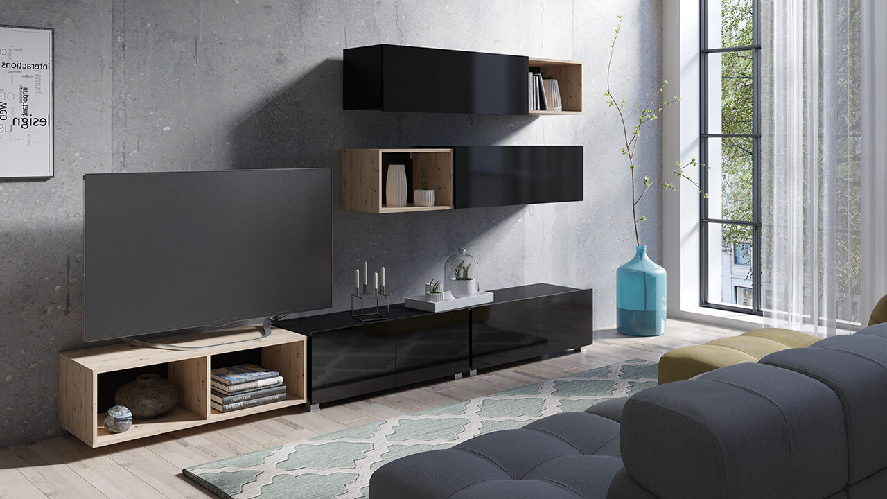 Wandplank Tivdalu 141 (Artisan eiken)