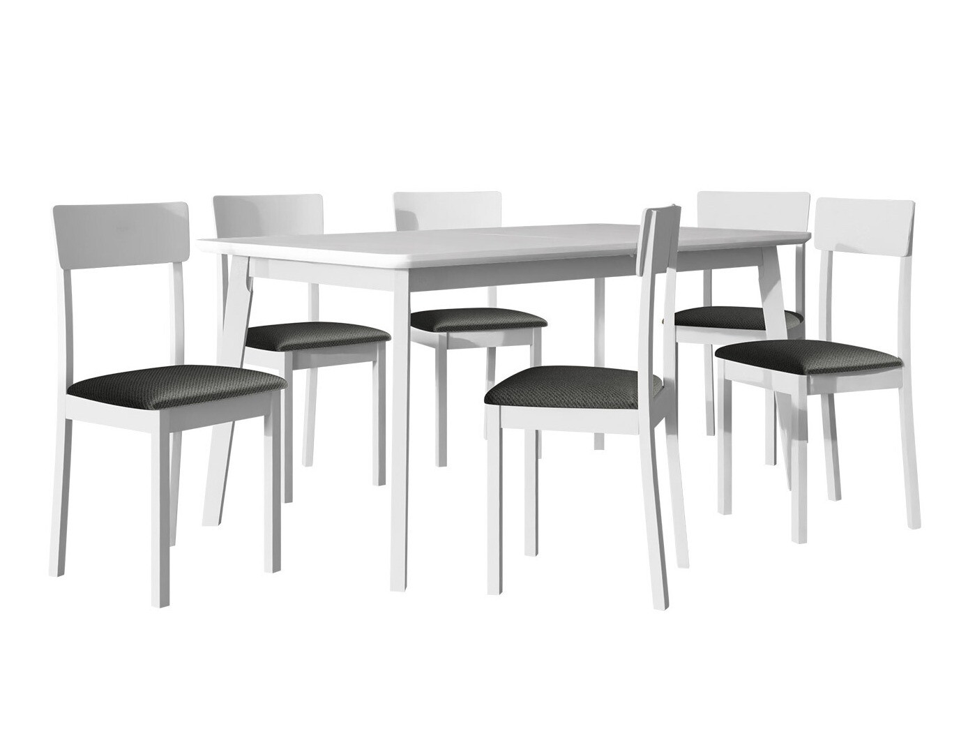 Eetkamerset Victorville 350 (Wit)
