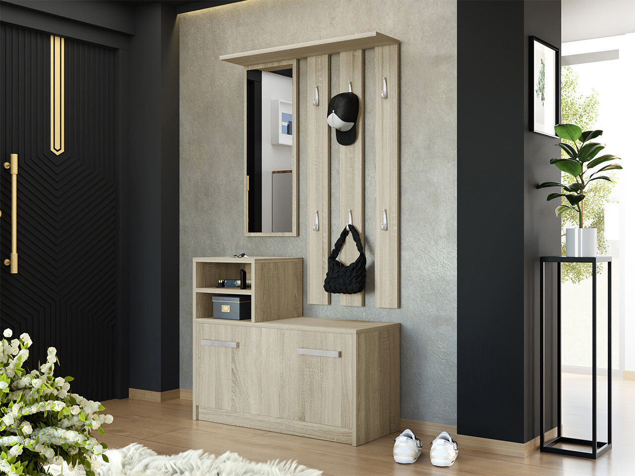 Gangmeubelset Candum (Sonoma eik)