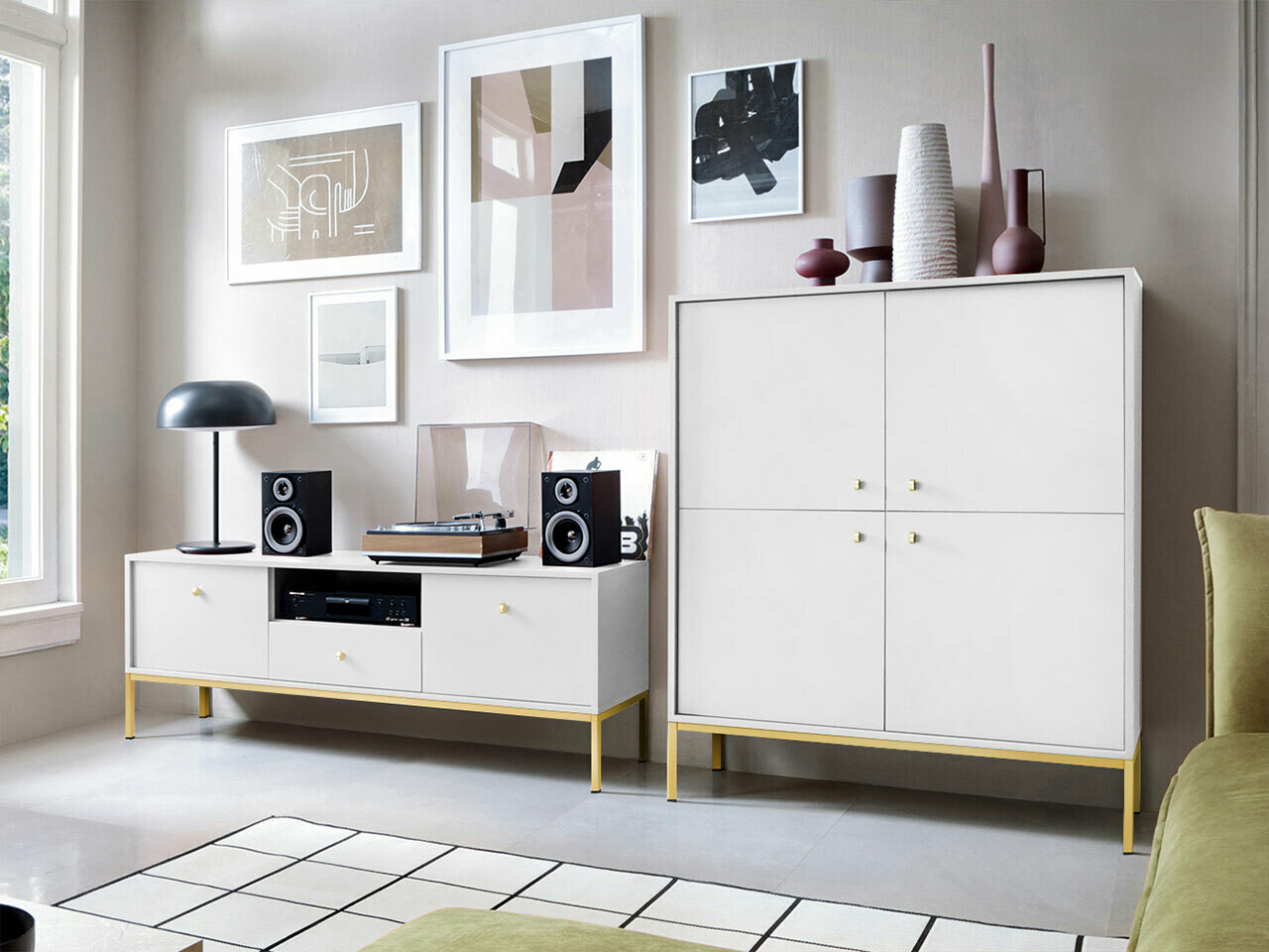 Meubelset Romveri 109 (Wit)