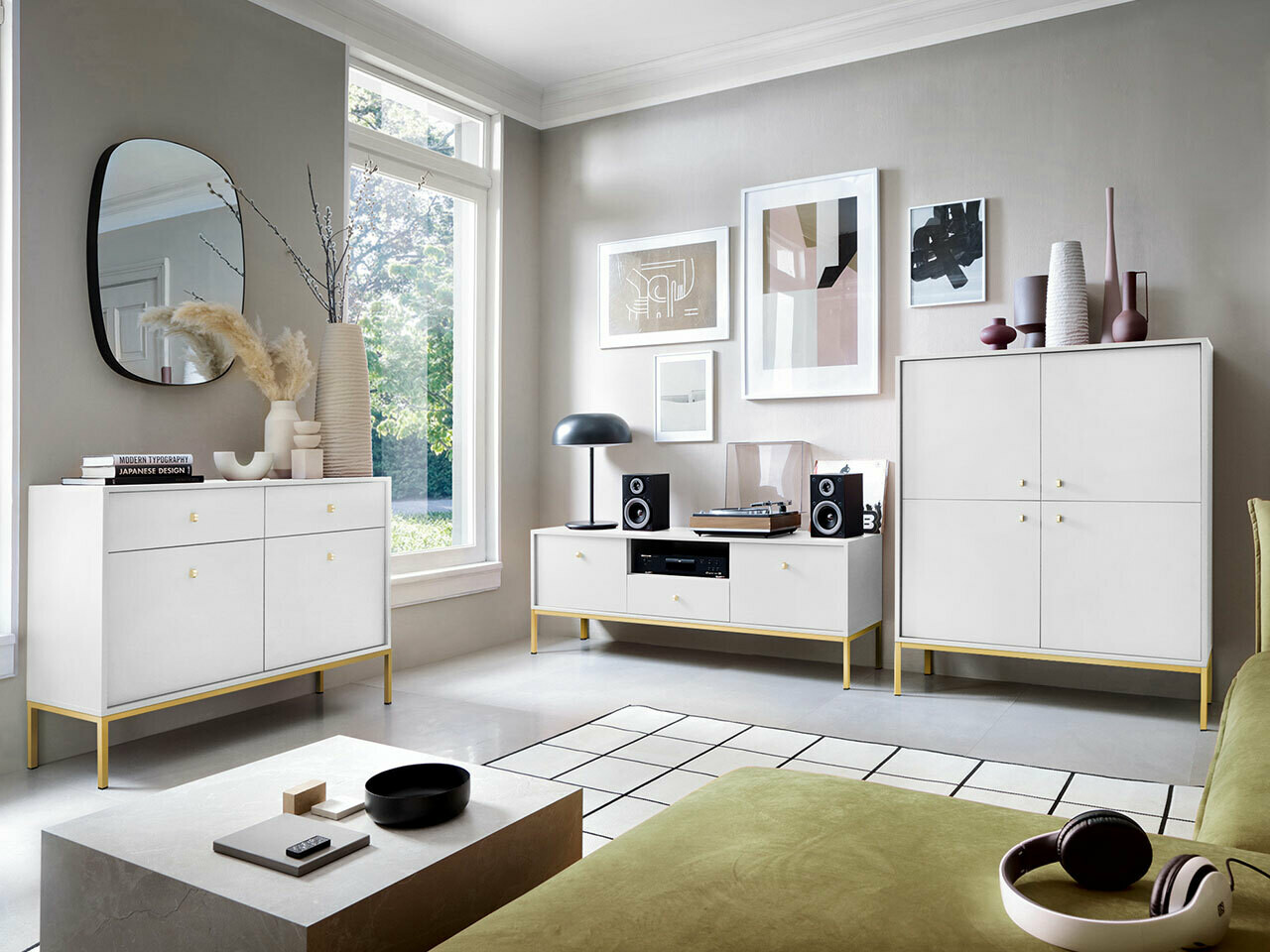 TV-meubel Romveri 101 (Wit)