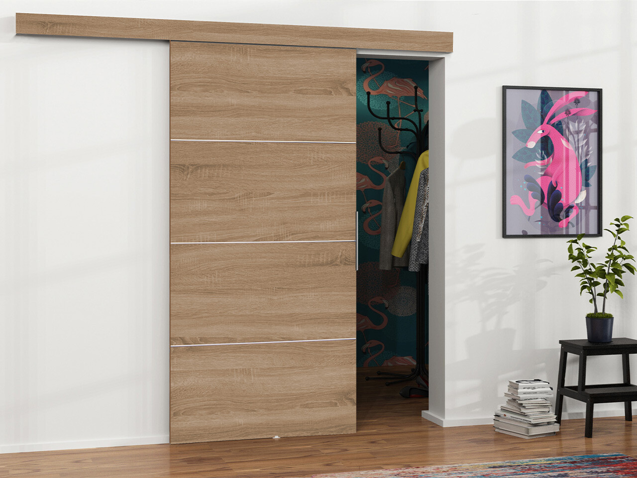 Schuifdeur Dover 216 (Sonoma eik)