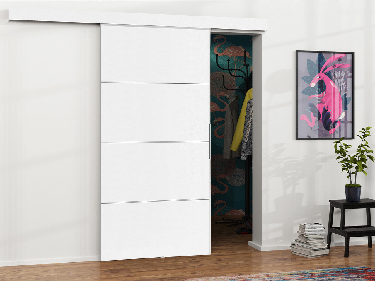 Schuifdeuren Dover 216 (Wit)