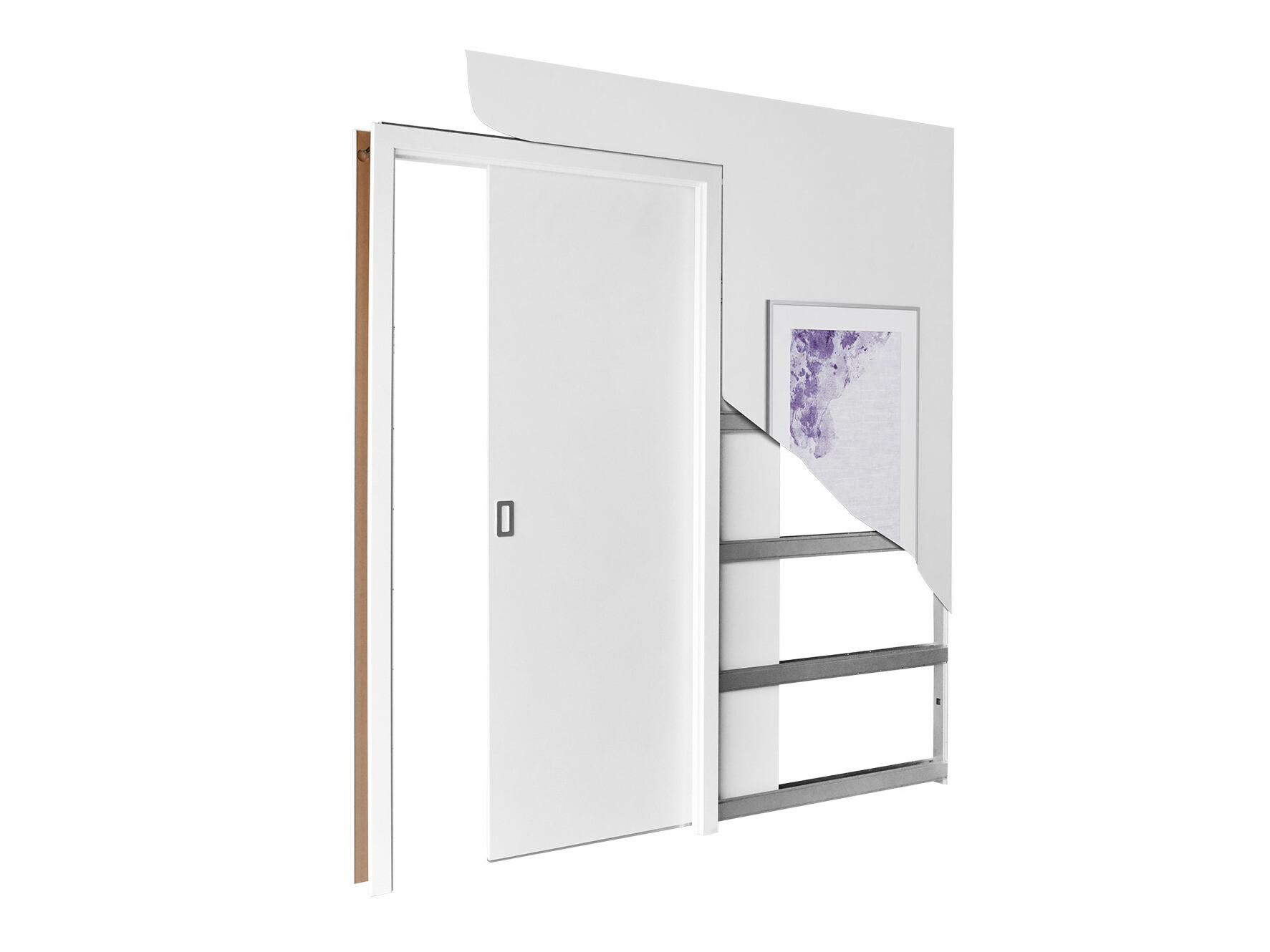 Schuifdeur Dover 220 (Wit)