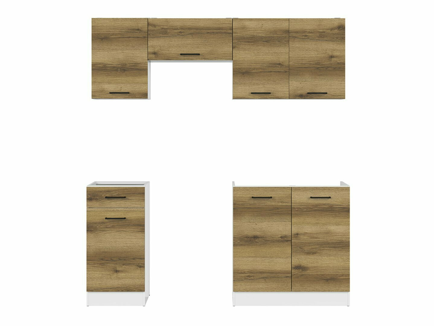 Keukenset Boston 499 (Delano eiken)