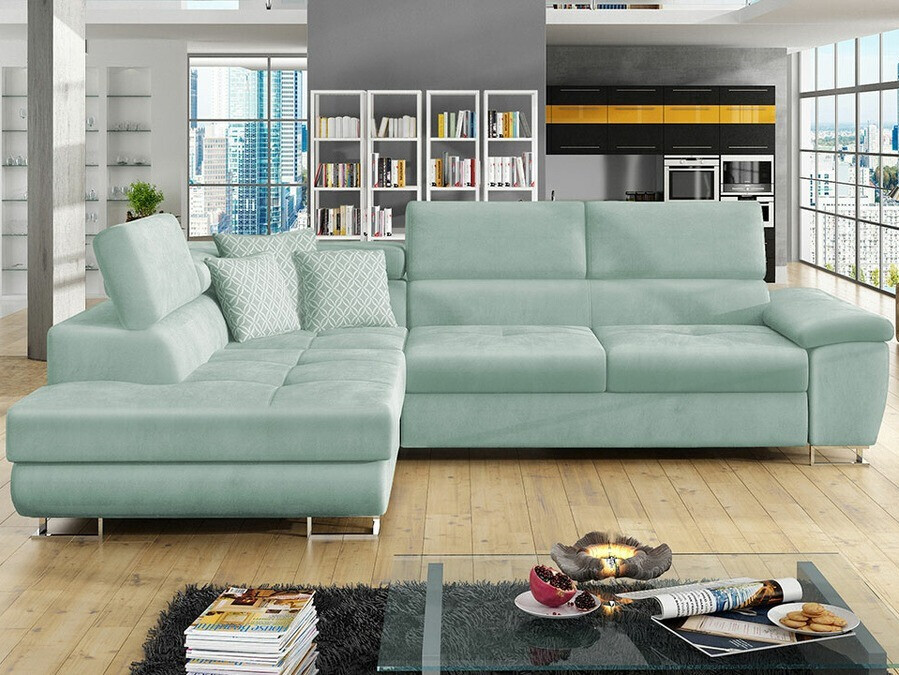 Hoekbank Comfivo Ruta II (Magic Velvet 2227 + Evo 29)