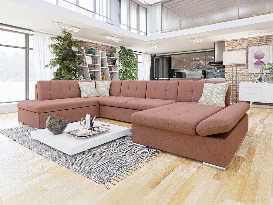 Hoekbank Comfivo 150 (Uttario Velvet 2955 + Evo 25)