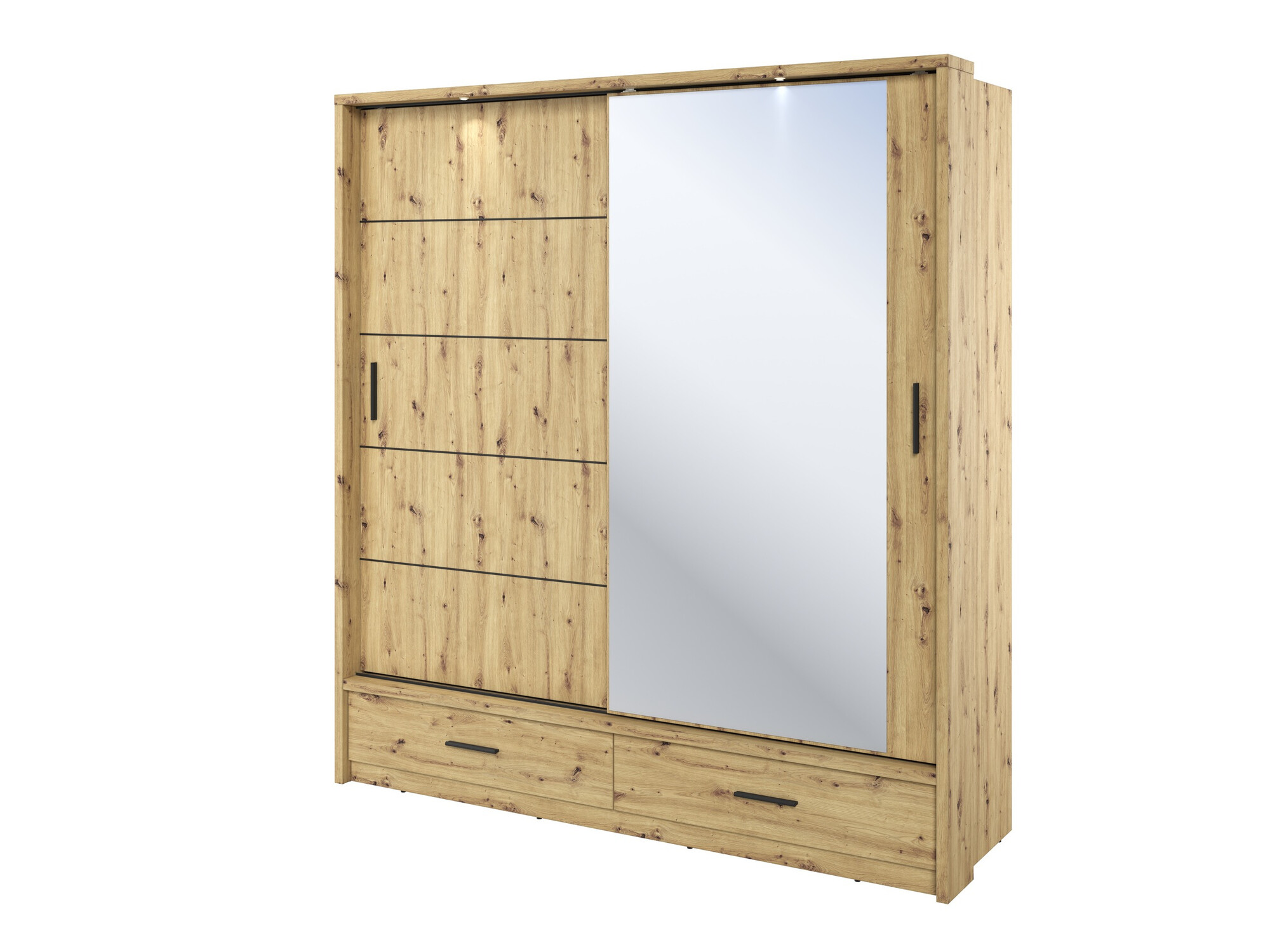 Kledingkast Fresno 104 (Artisan eiken)