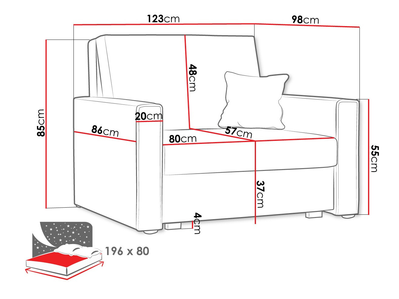 Fauteuil Clarlen I (Poso 05)
