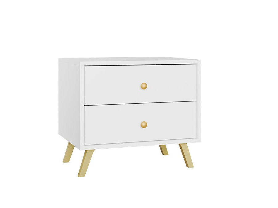 Nachtkastje Monfera 101 (Wit)
