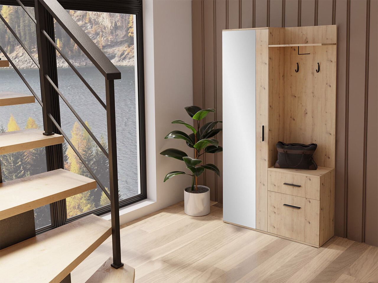 Gangmeubelset Stanton 103 (Artisan eiken)