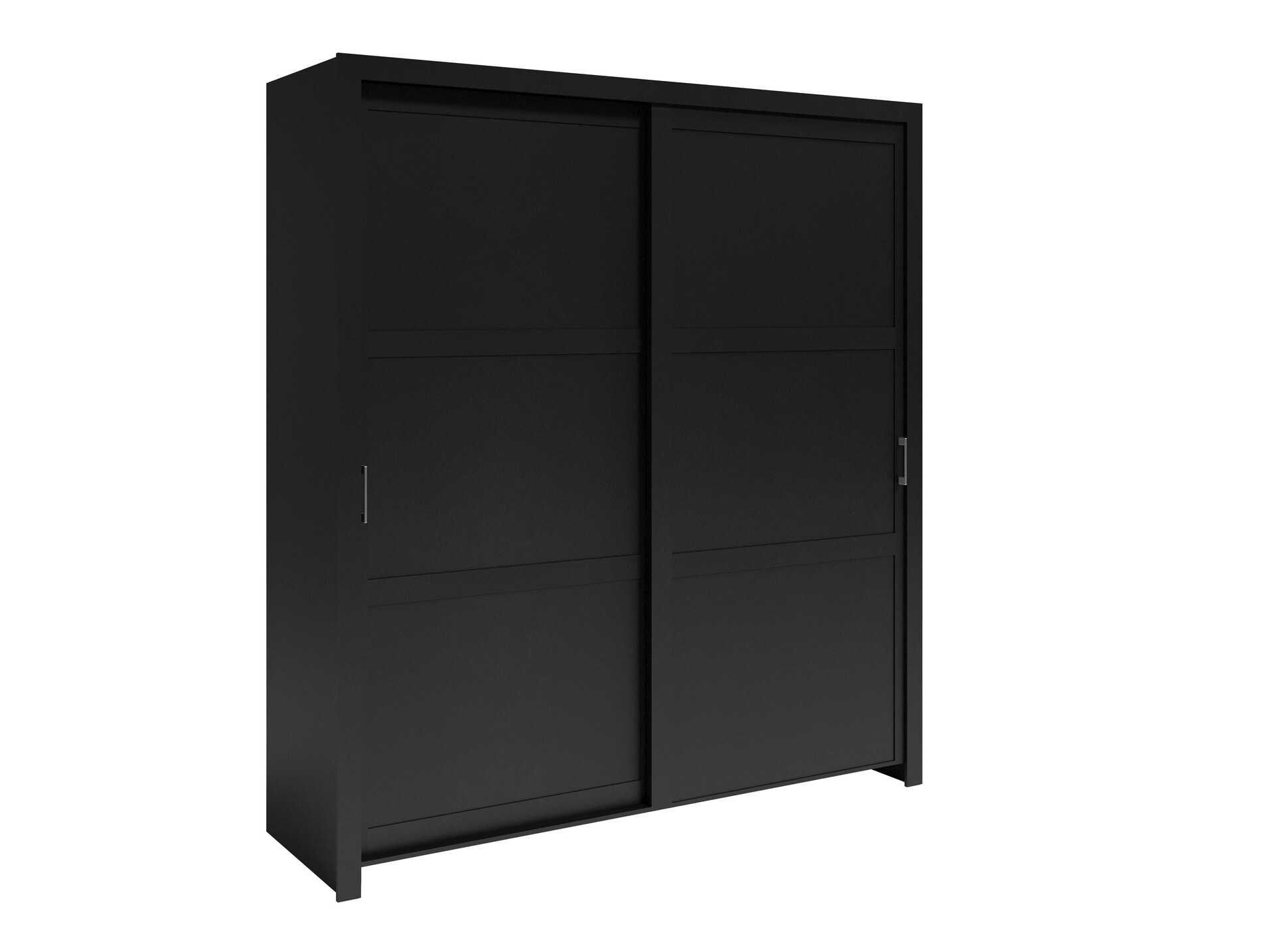 Kledingkast Murrieta 190 (Zwart)