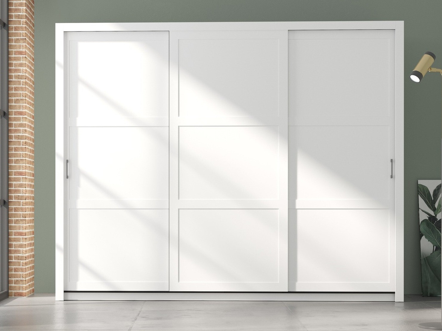 Kledingkast Murrieta 191 (Wit)