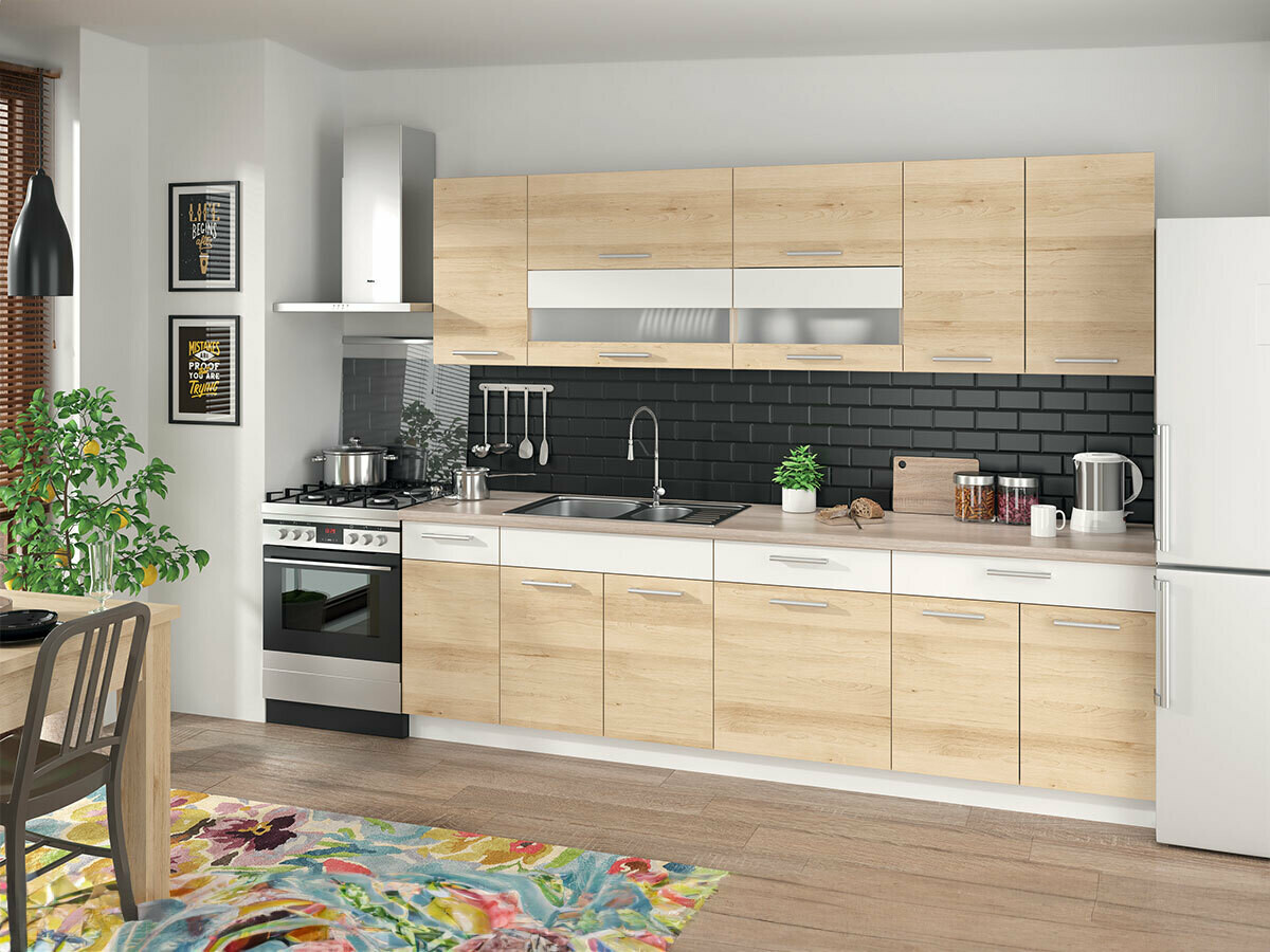 Modulaire wandkast Mode Beech 125