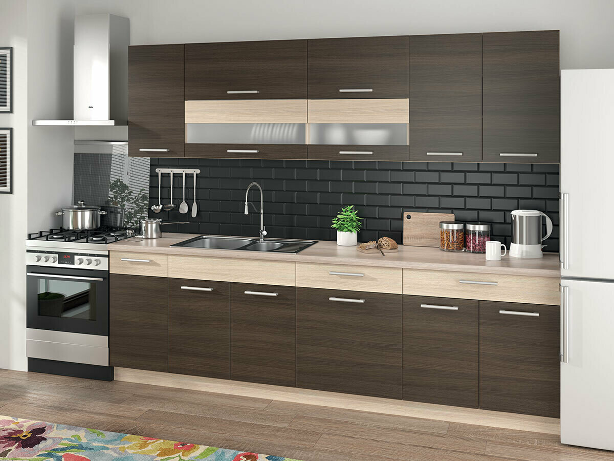 Modulaire wandkast Mode Dark 122