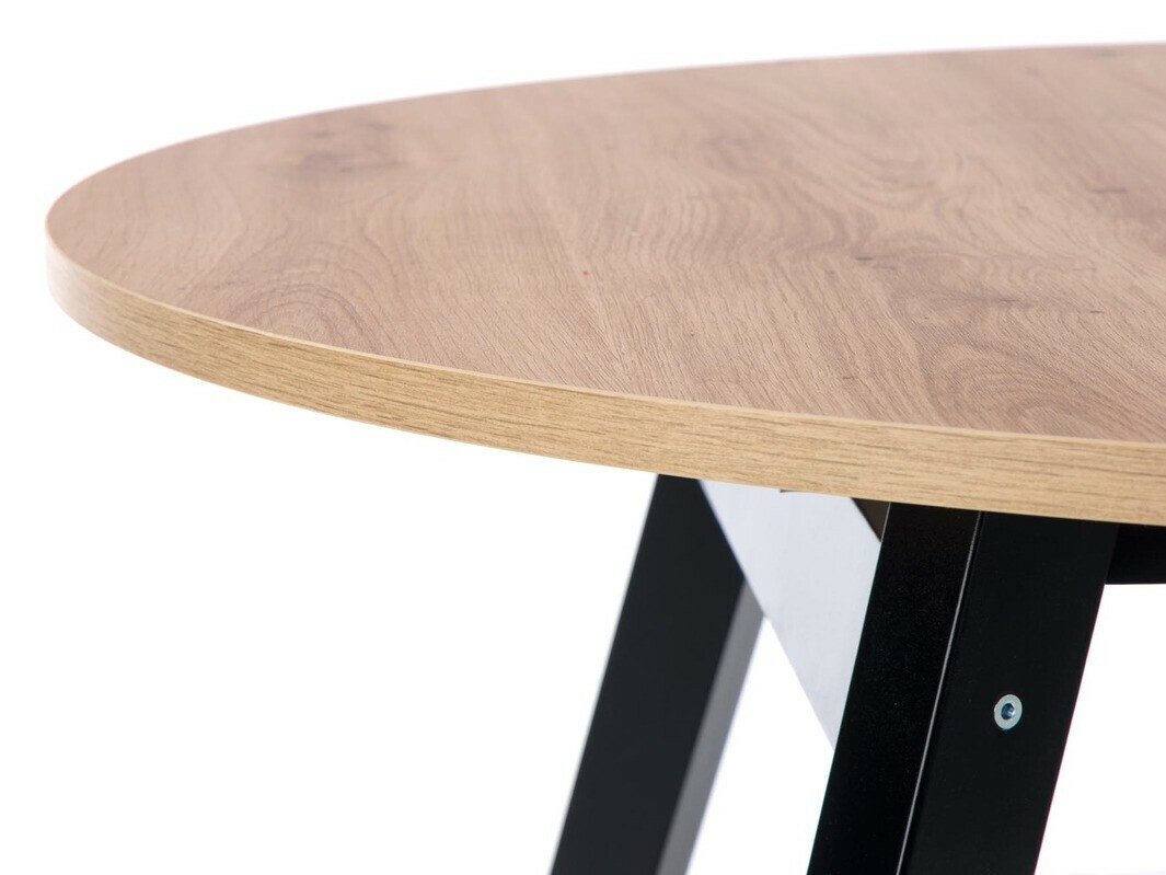 Tafel Houston 981 (Artisan eiken + Zwart)