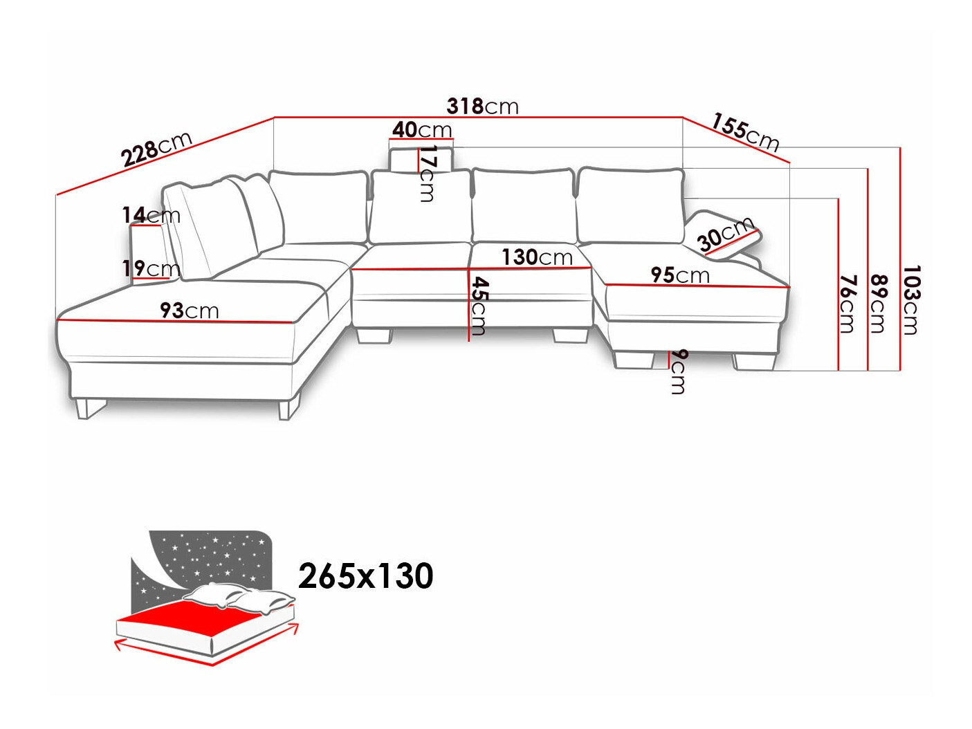 Hoekbank Lincoln 184 (Barrel 03)
