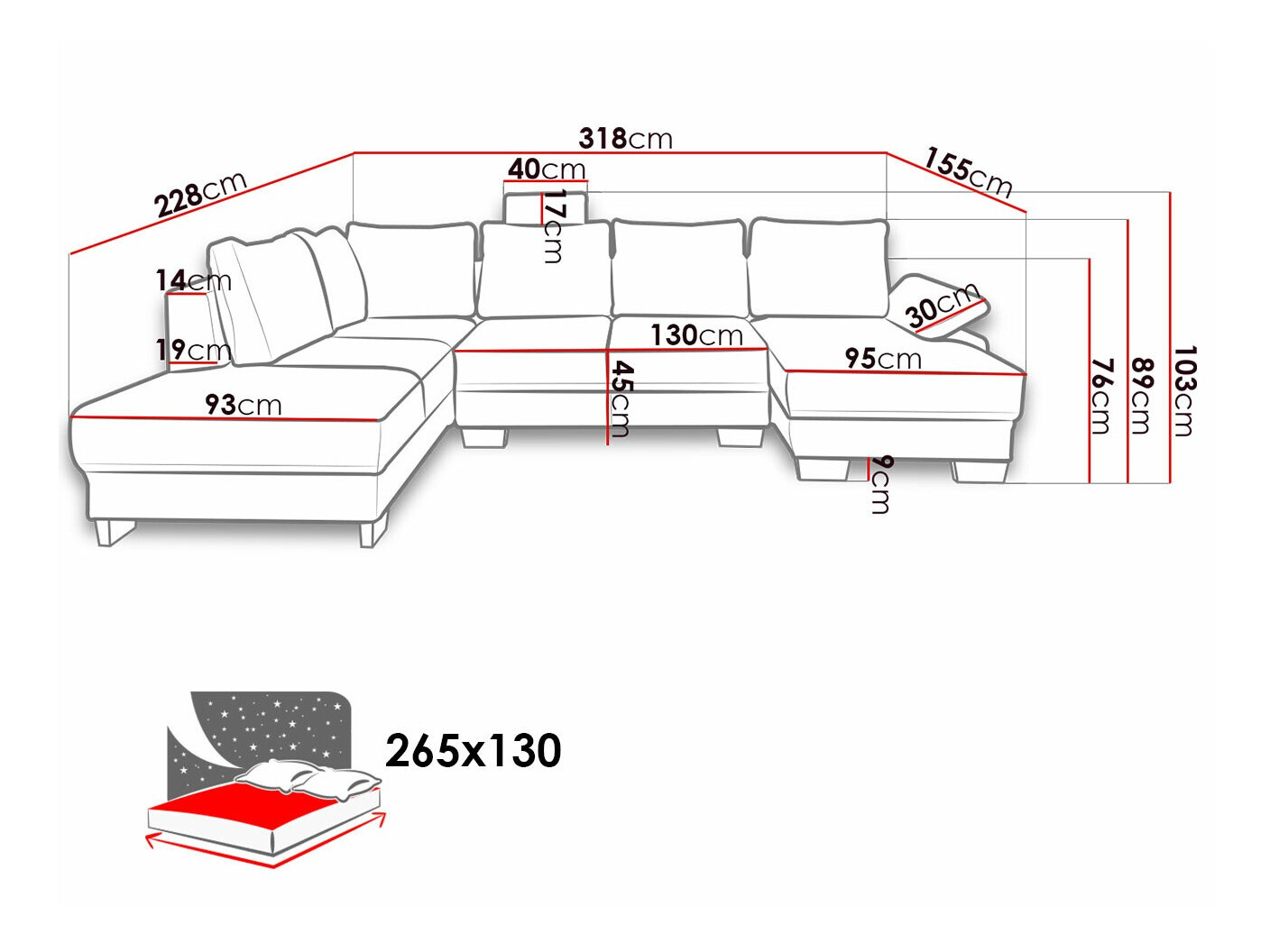 Hoekbank Lincoln 184 (Barrel 83)