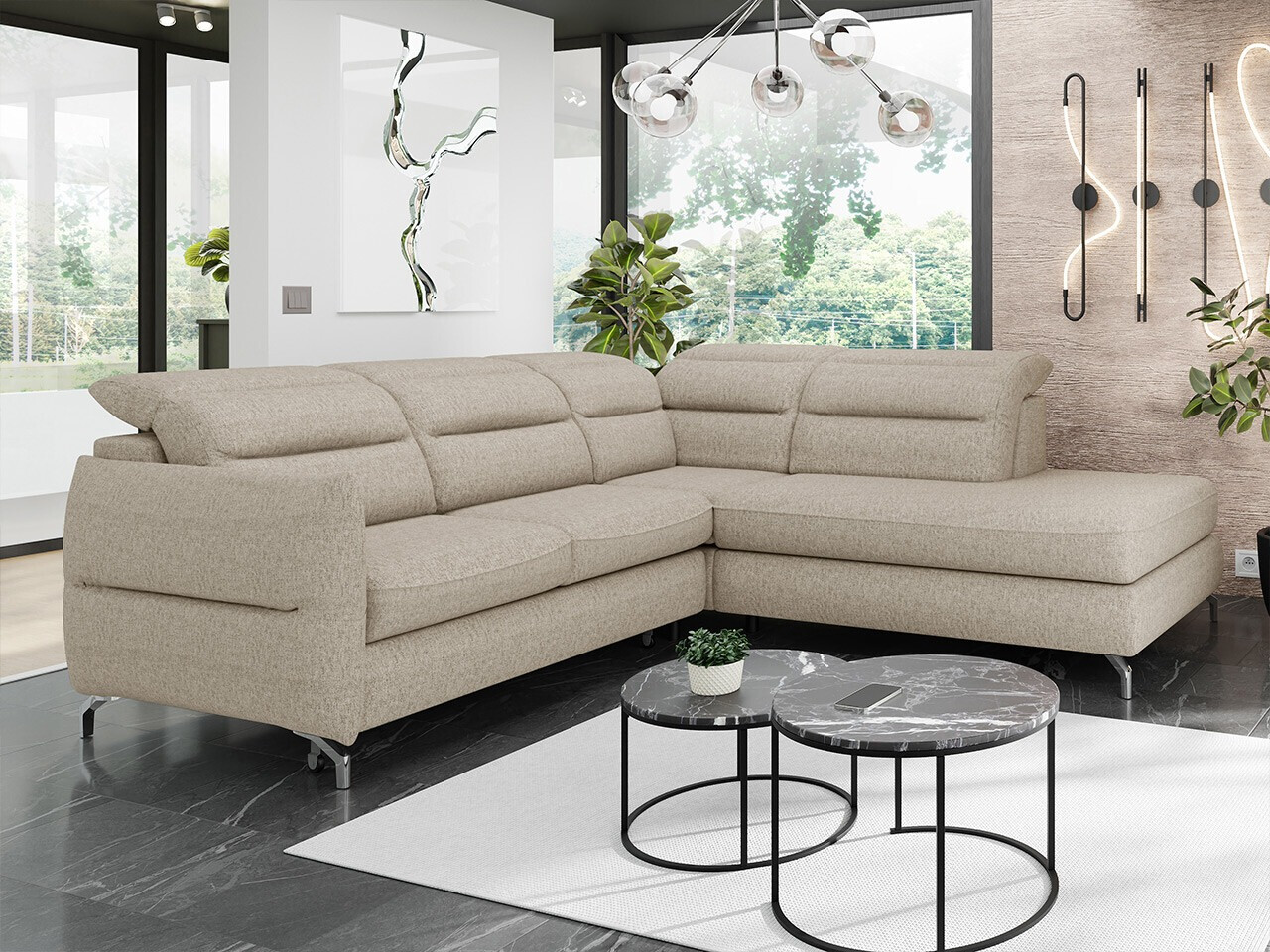 Hoekbank Lincoln 185 (Neve 13)