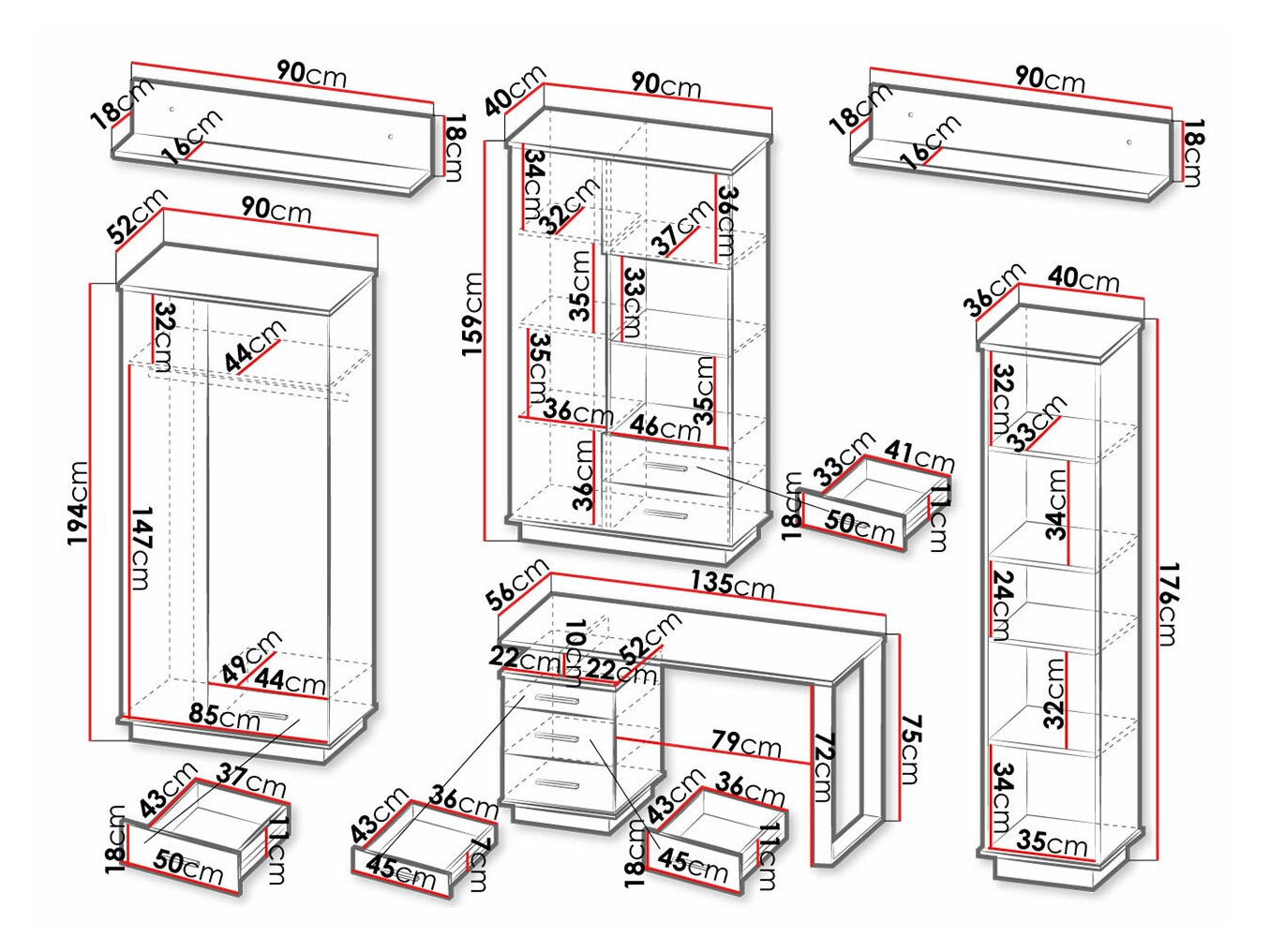 Thuiskantoorset Tenodeu 118