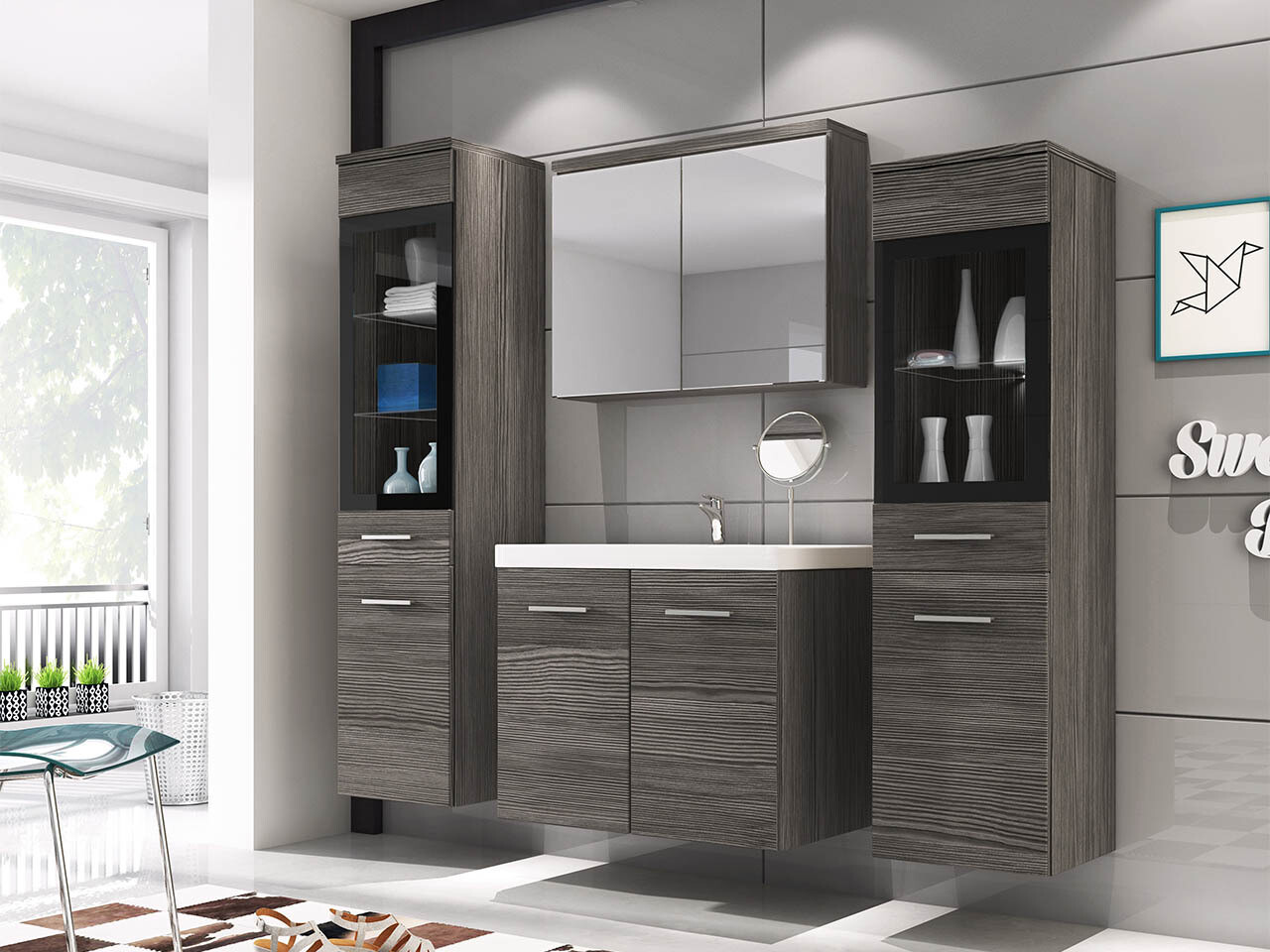 Badkamerset Scientia III (Bodega)