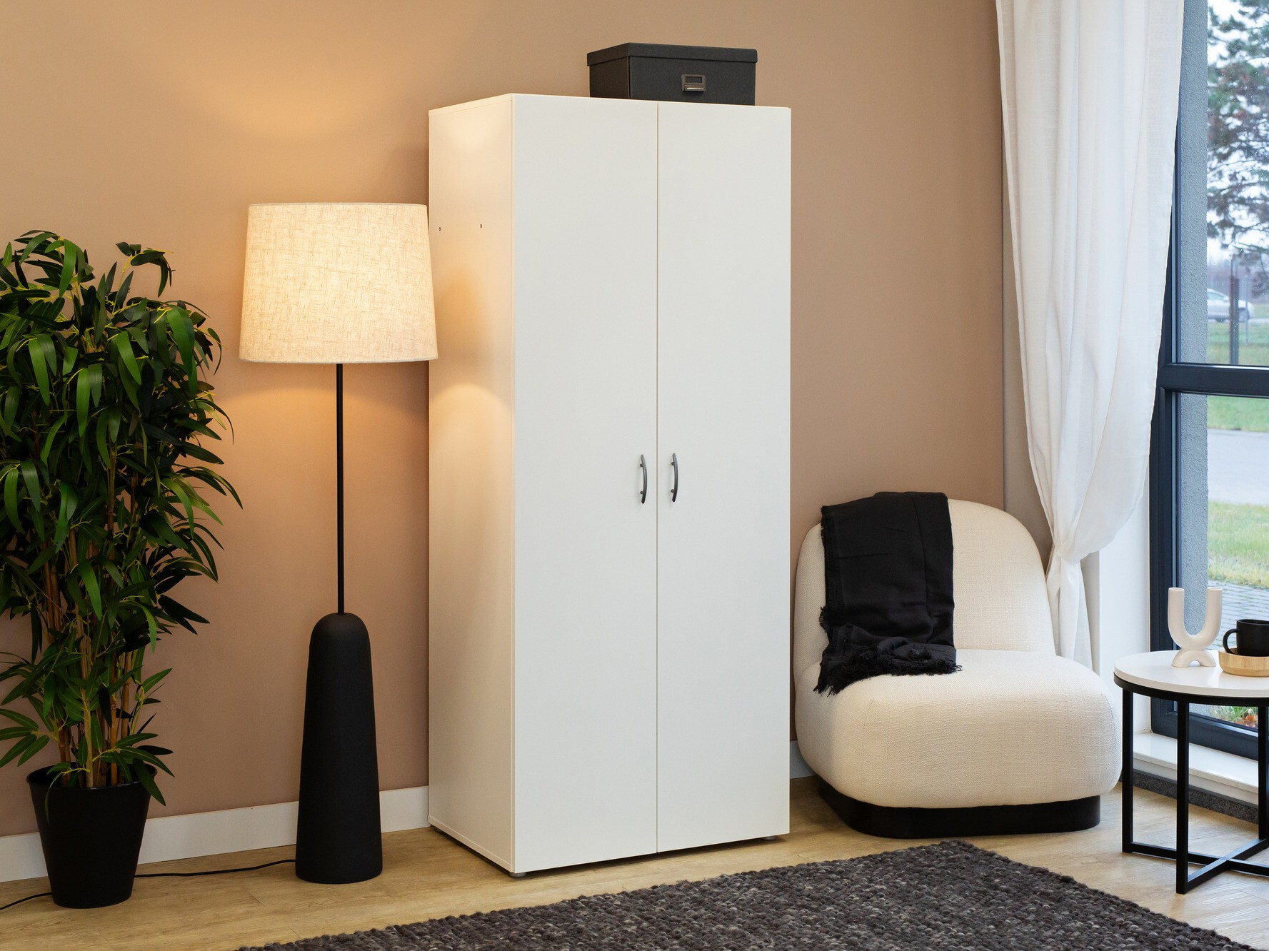 Kledingkast Bristol 183 (Wit)