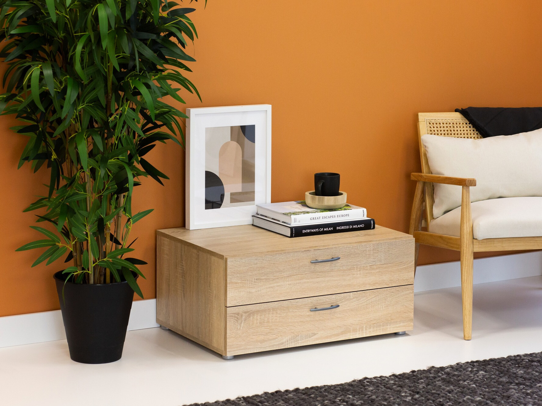 Bijzettafel Bristol 185 (Sonoma eik)