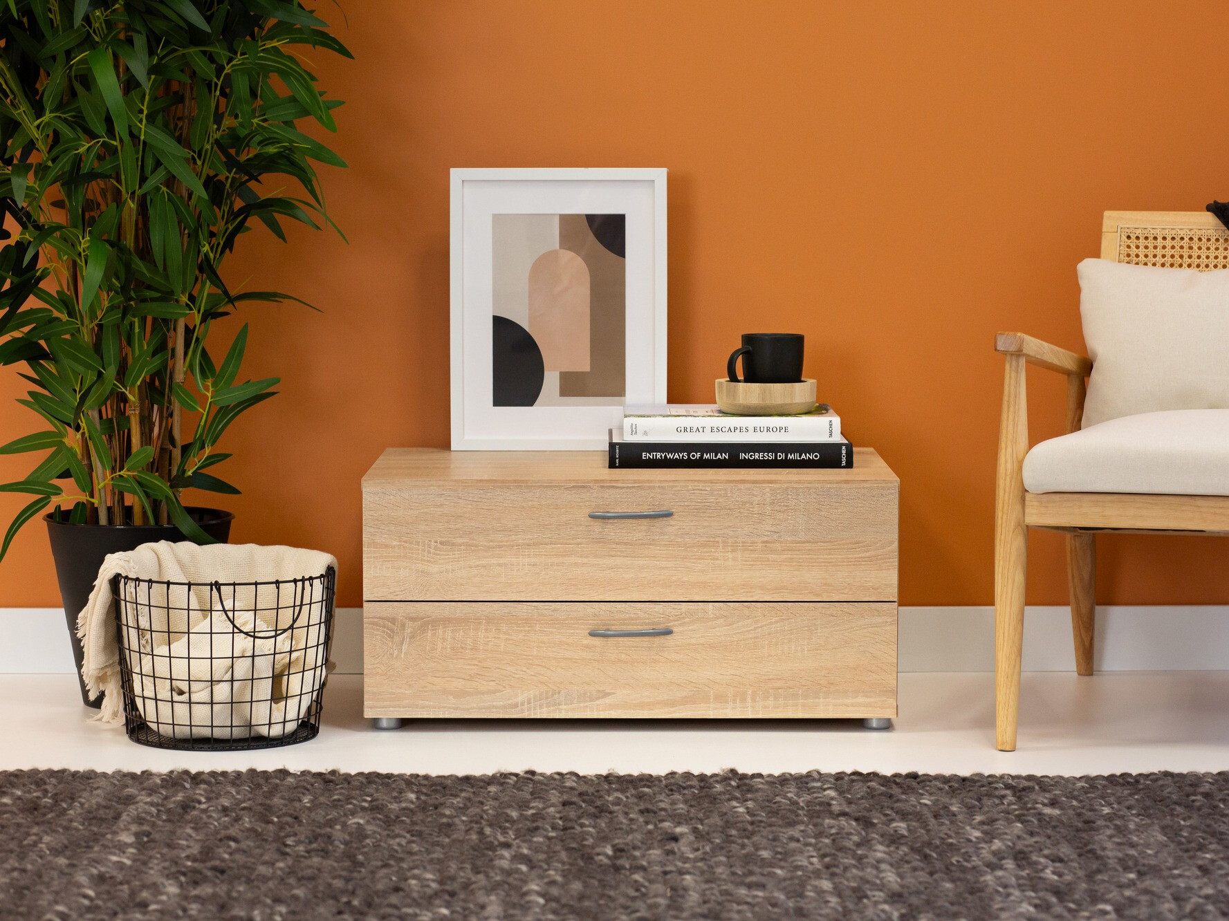 Bijzettafel Bristol 185 (Sonoma eik)