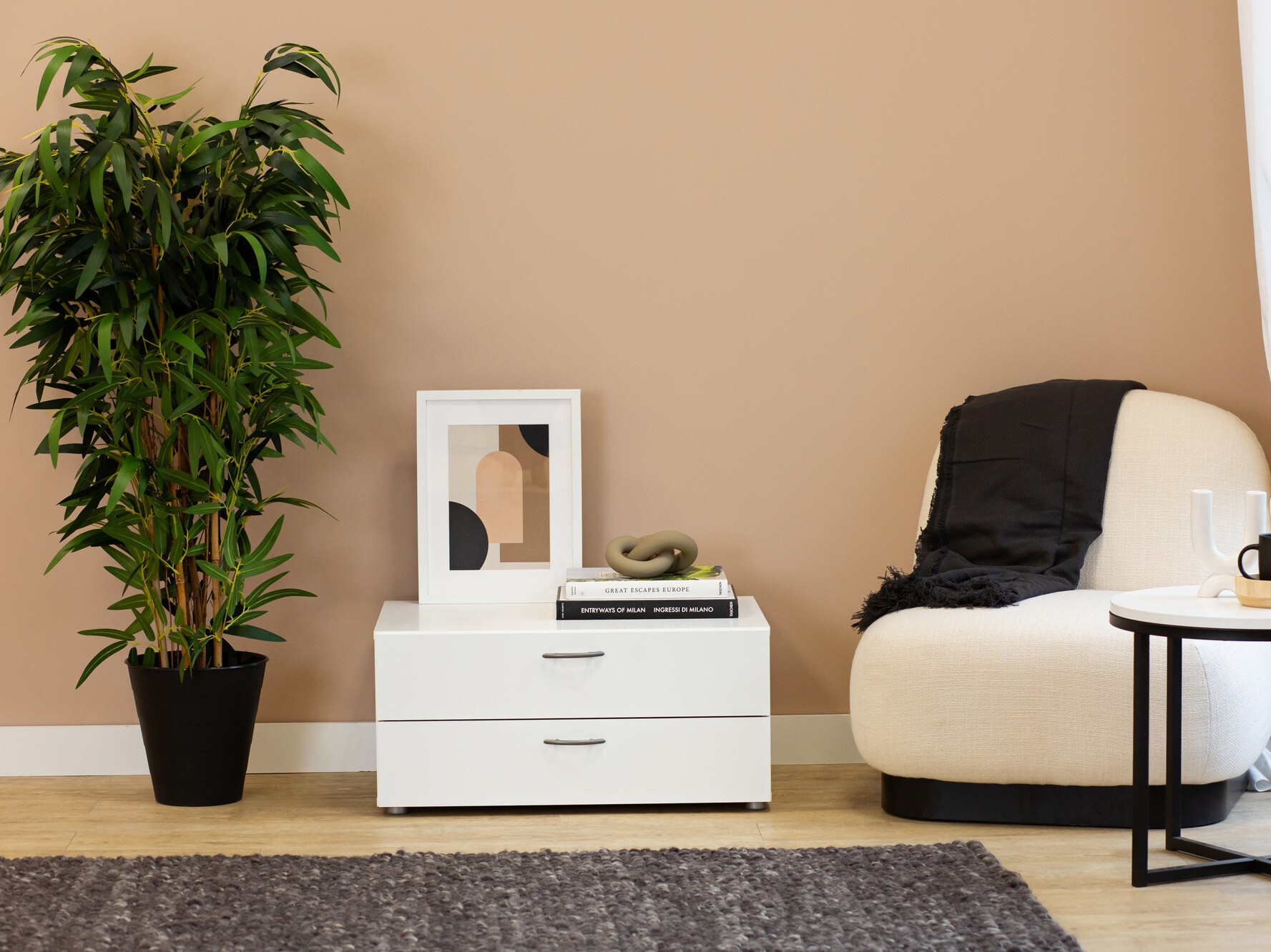 Bijzettafel Bristol 185 (Wit)