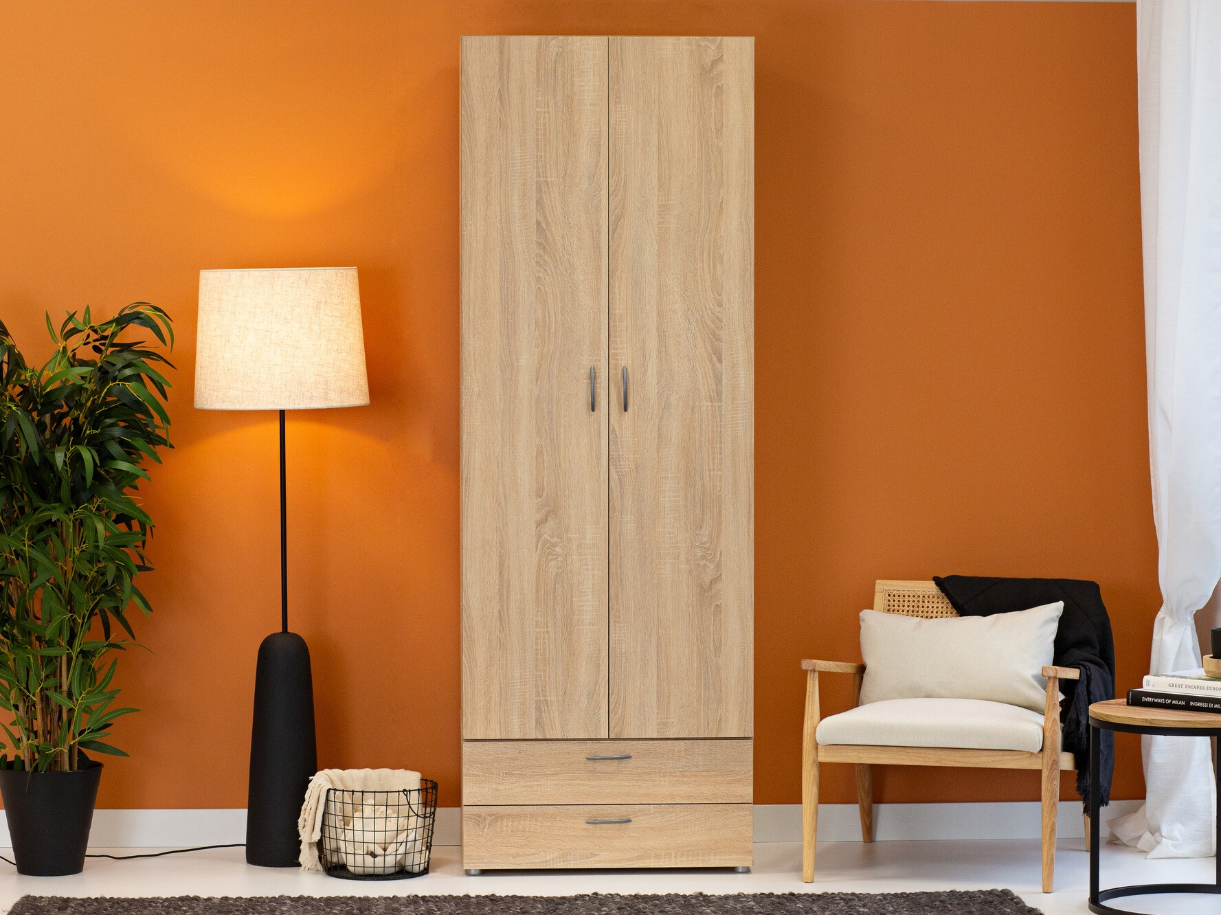 Kledingkast Bristol 187 (Sonoma eik)