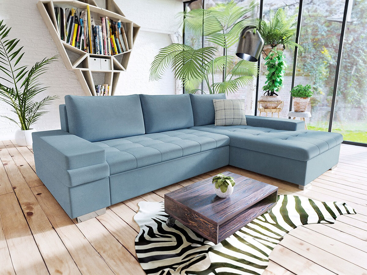 Hoekbank Comfivo Olivetum I (Magic Velvet 2260 + Senegal 818)