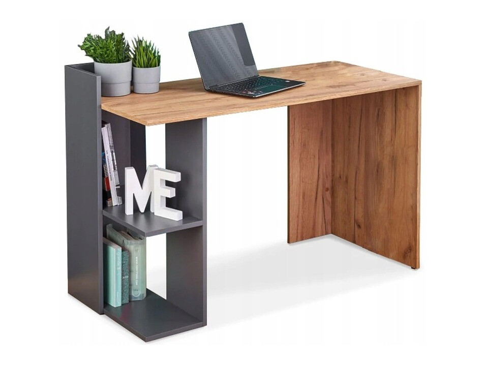 Bureau Houston 825 (Eiken + Antraciet)