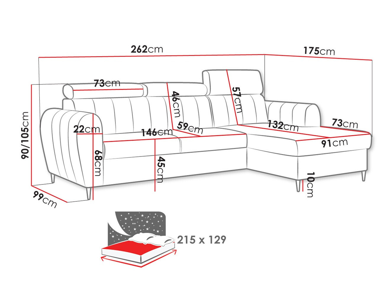 Hoekbank Temple 126 (Kronos 22)