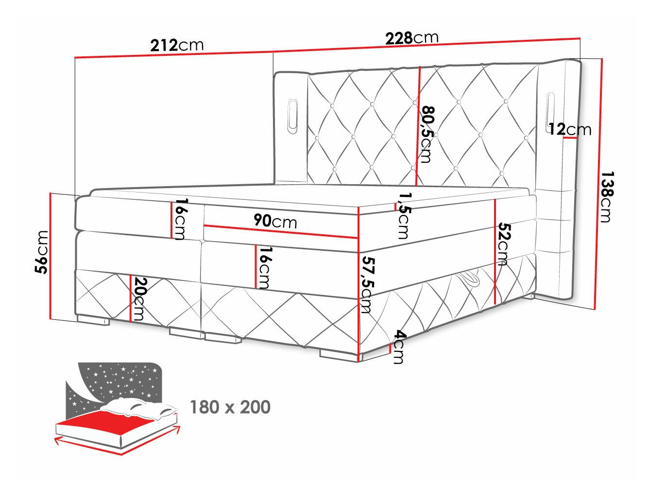 Boxspring Historia (Kameleon 09)