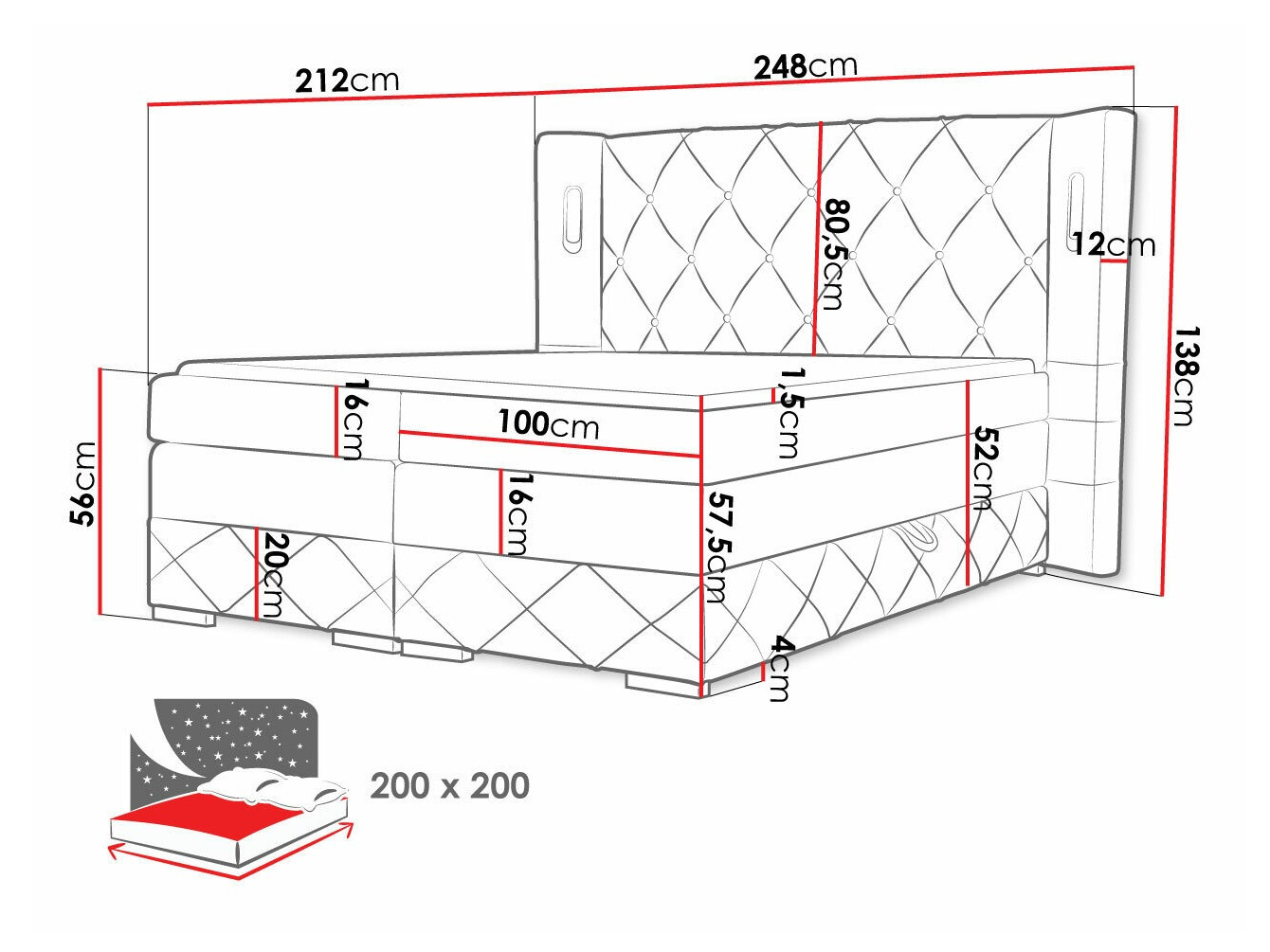 Boxspring Historia (Kameleon 09)