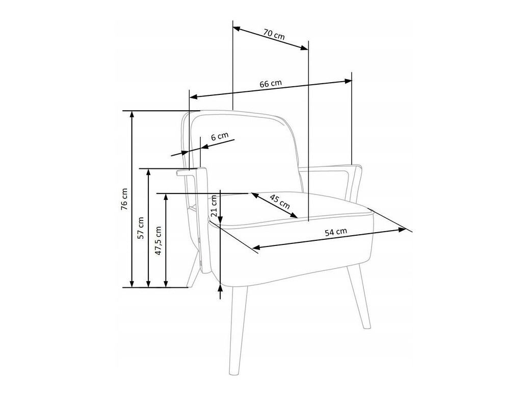 Fauteuil Houston 1592