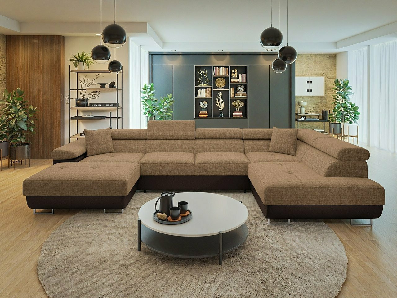 Hoekbank Comfivo Eliferu 103 (Soft 066 + Lux 03)