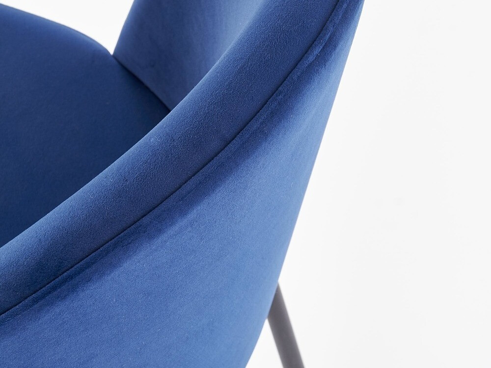 Stoel Houston 554 (Donkerblauw + Zwart)