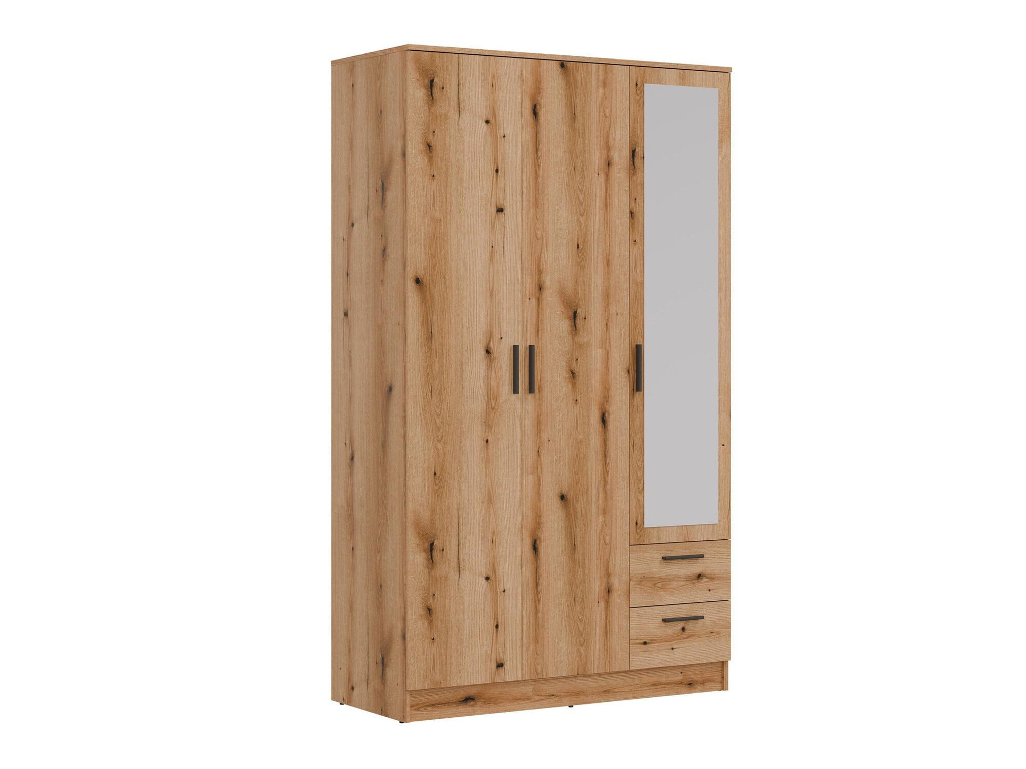 Kledingkast Orlando 222 (Licht eiken)