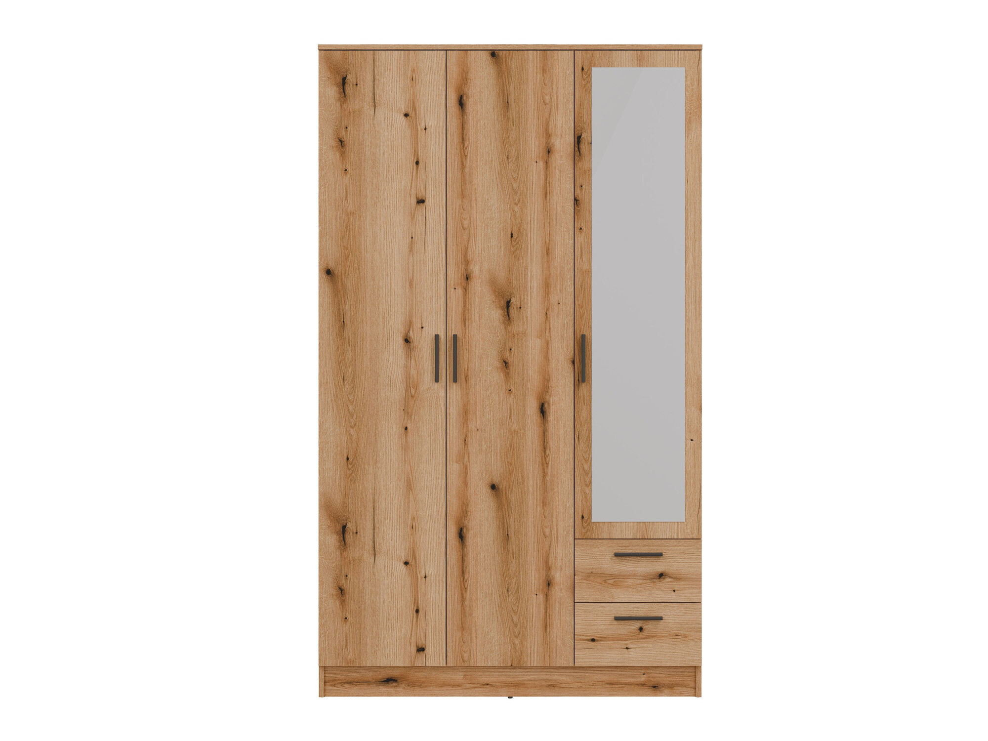 Kledingkast Orlando 222 (Licht eiken)