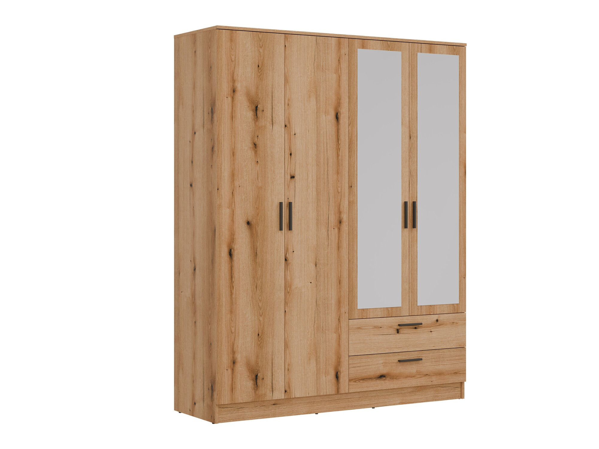 Kledingkast Orlando 223 (Licht eiken)