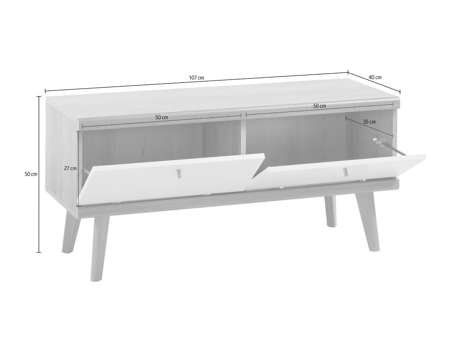 TV-meubel Elbfiou 109