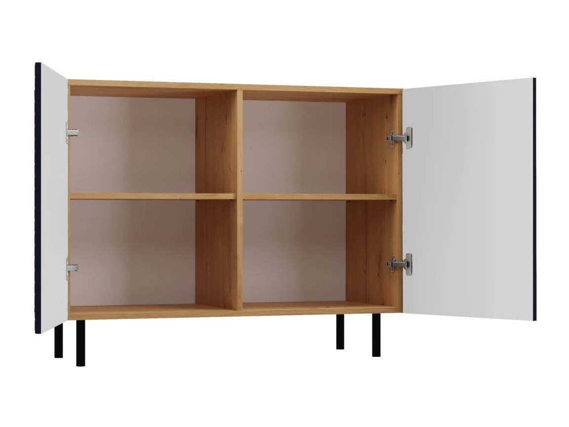 Dressoir Romseru 100 (Blauw + Artisan eiken)