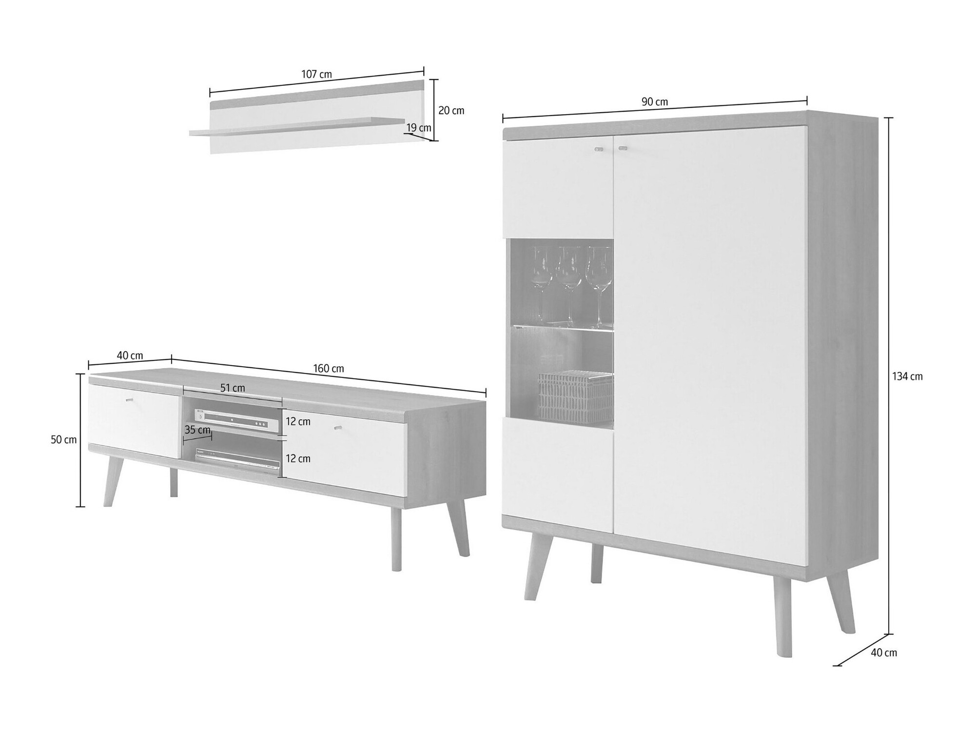 Woonkamerset Elbfiou 115