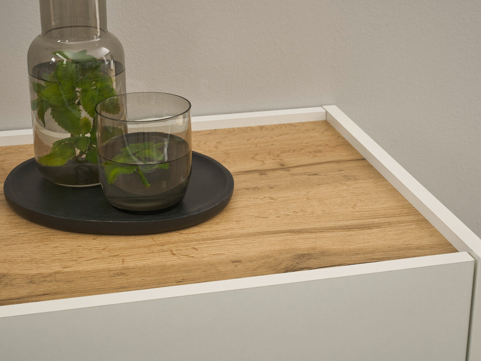 Bureau Elbsori 107 (Wit + Wotan eik)