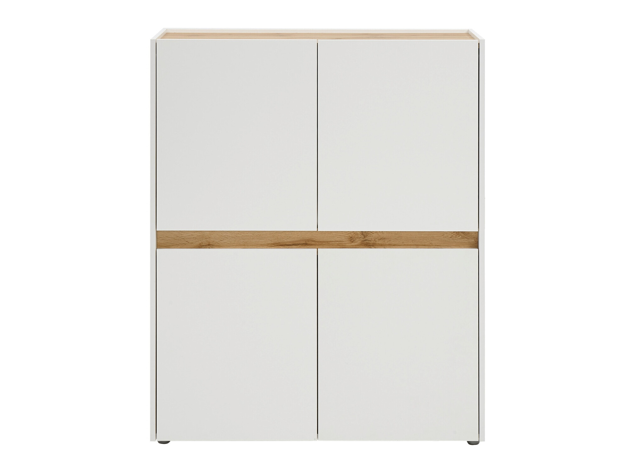 Dressoir Elbsori 111 (Wit + Wotan eik)